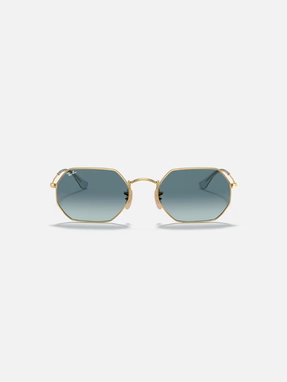 Ray-Ban Octagonal Classic Arista Gold Blue Gradient NWT